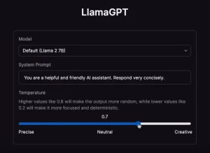Privacy-first AI ChatBot Based On Llama 2 LlamaGPT