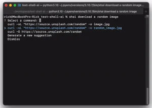 Suggest Commands From Natural Language Using AI Shell