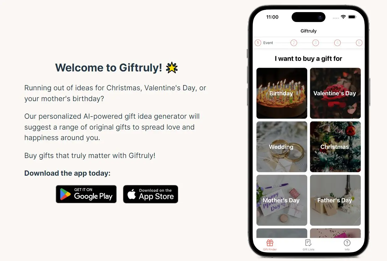 AI Picks Unique Gifts They'll Love Giftruly