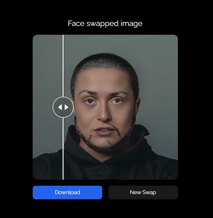 Deepswapper AI Face Swap & Reface Result