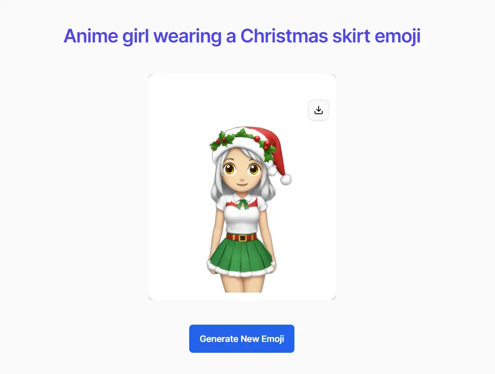 Free AI Emoji Generator Result