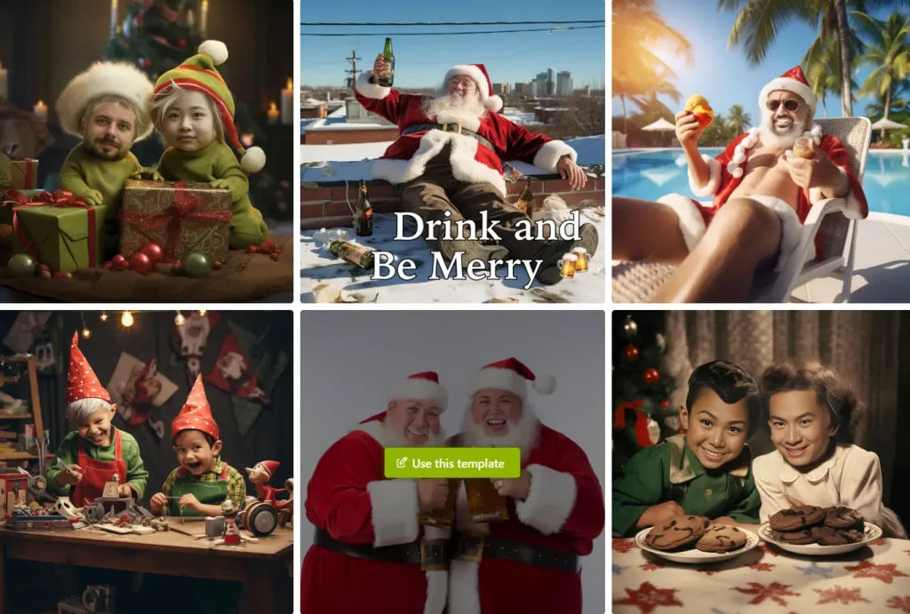 Holiday Card Face Swapper