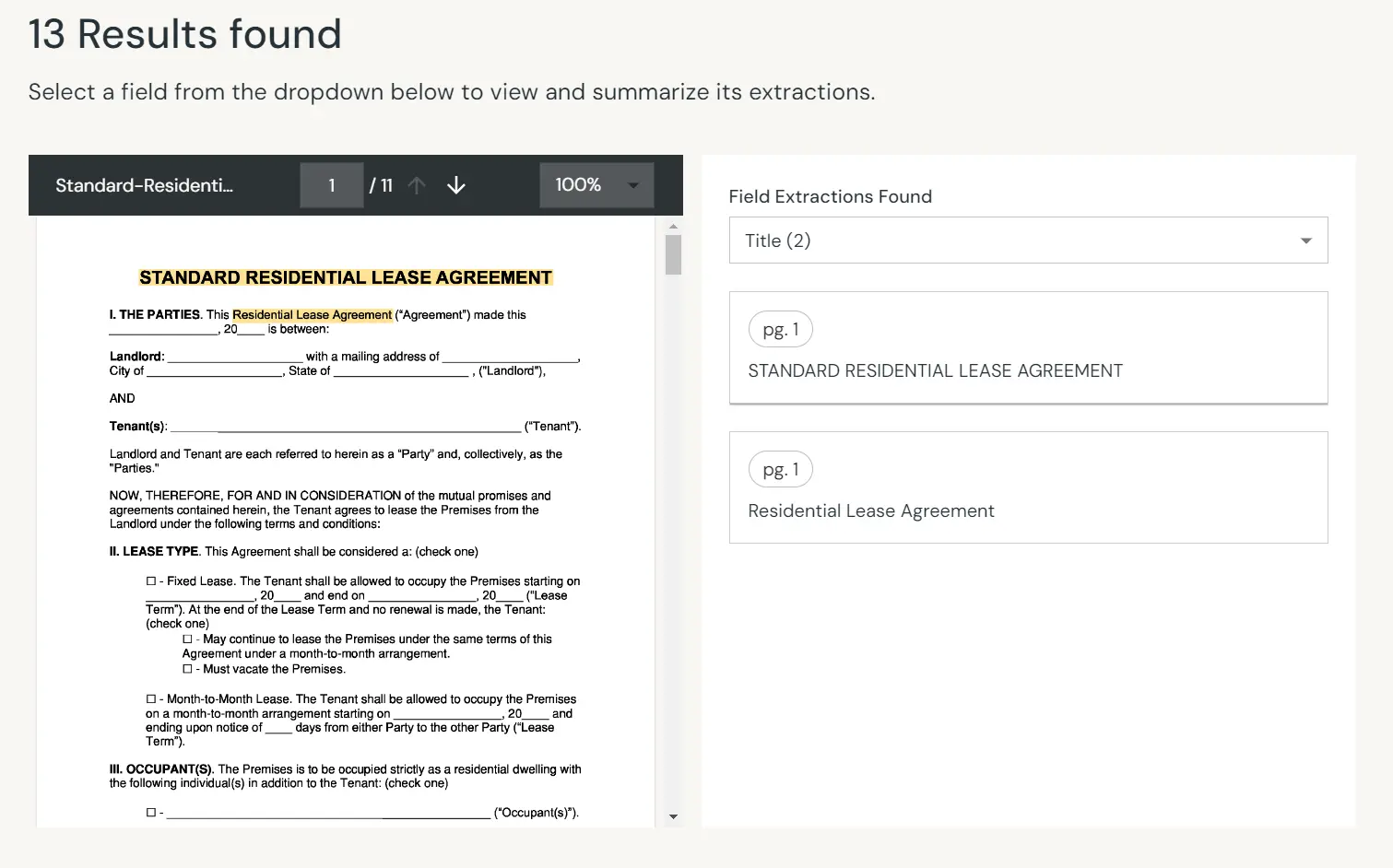 Instant Lease Abstraction & Summarization For Free LeaseLens AI