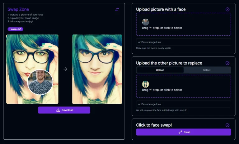 Put Your Face Anywhere With FaceAISwap AI