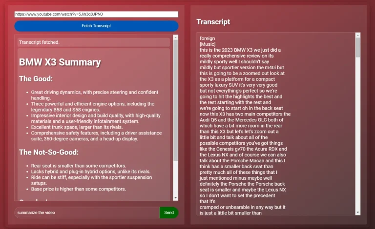 Interact With YouTube Videos Using The QnAYoutube AI