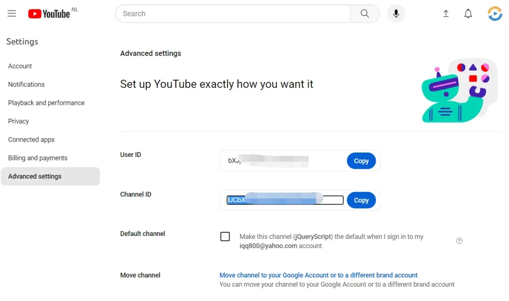 Youtube Video Idea Generator Channel Id