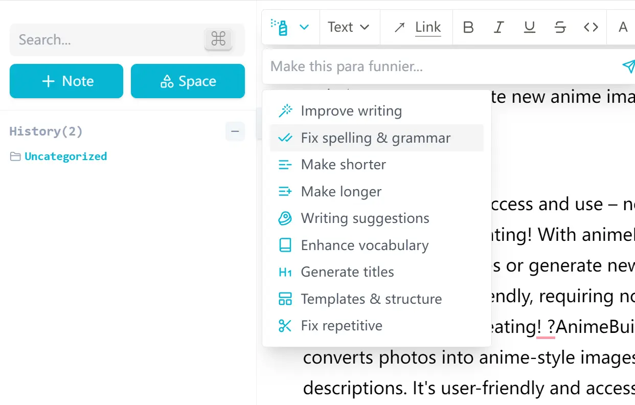 Free Notion-like AI Notebook App – Inke