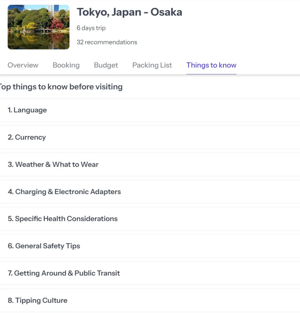 Guide AI Trip Planner Things To Know