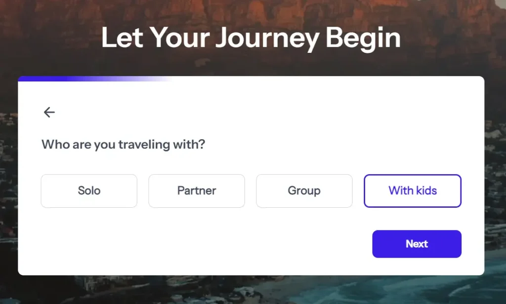 Guide AI Trip Planner With Who