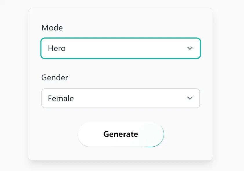 AI Dwarf Name Generator Select Mode Gender
