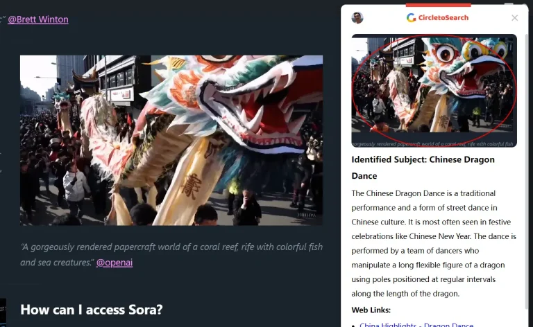 Circle to Search Extension