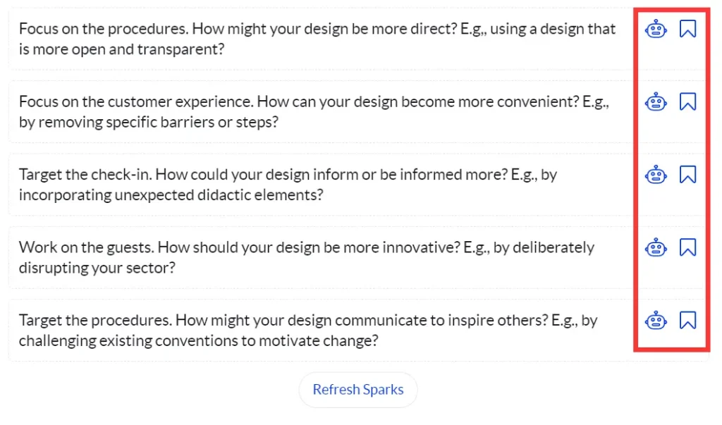 Design Sparks Bot Bookmark