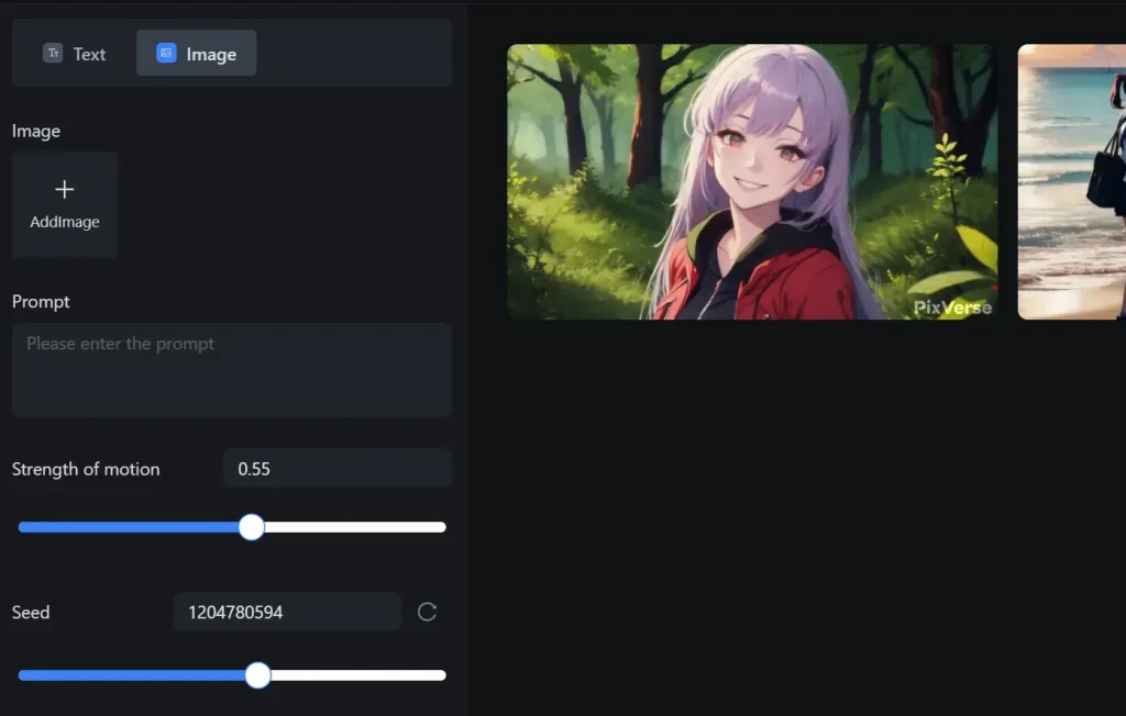 Pixverse AI Video From Image