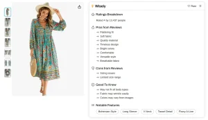 Shop Smarter On Amazon With The Wisely AI Summary Tool