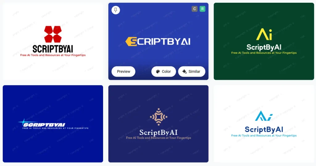 Sologo AI Logo Generator Browse