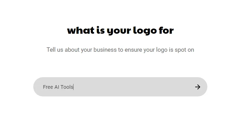 Sologo AI Logo Generator Descibe Business