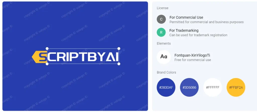 Sologo AI Logo Generator Refine
