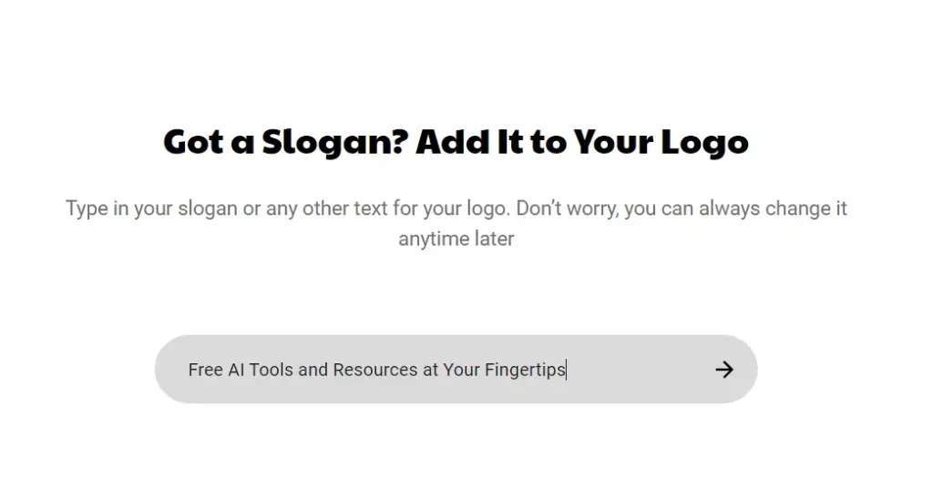 Sologo AI Logo Generator Slogan