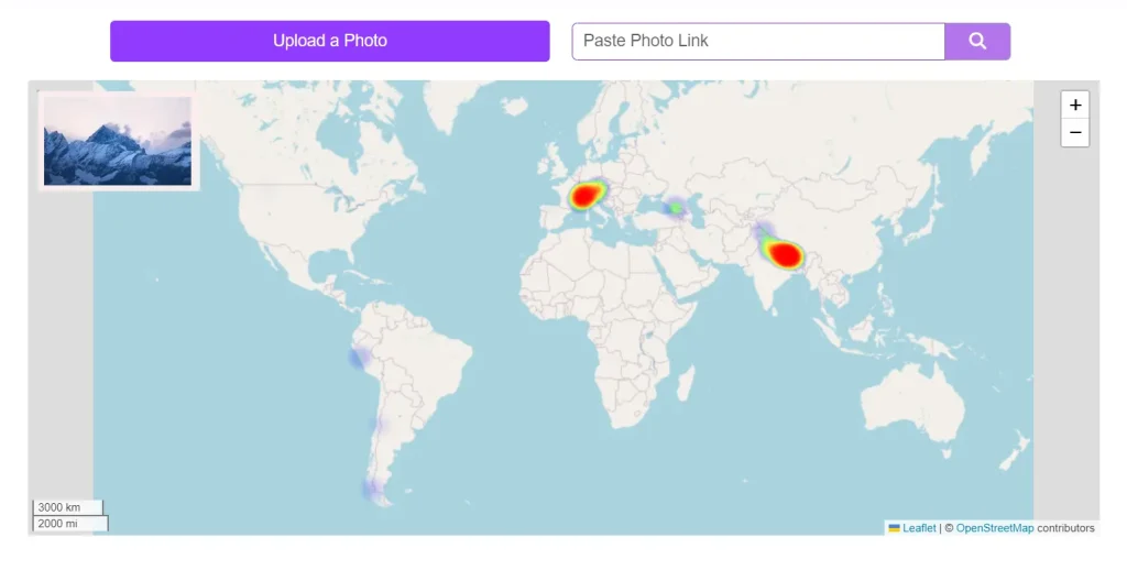 AI-Image-Location-Google-Map