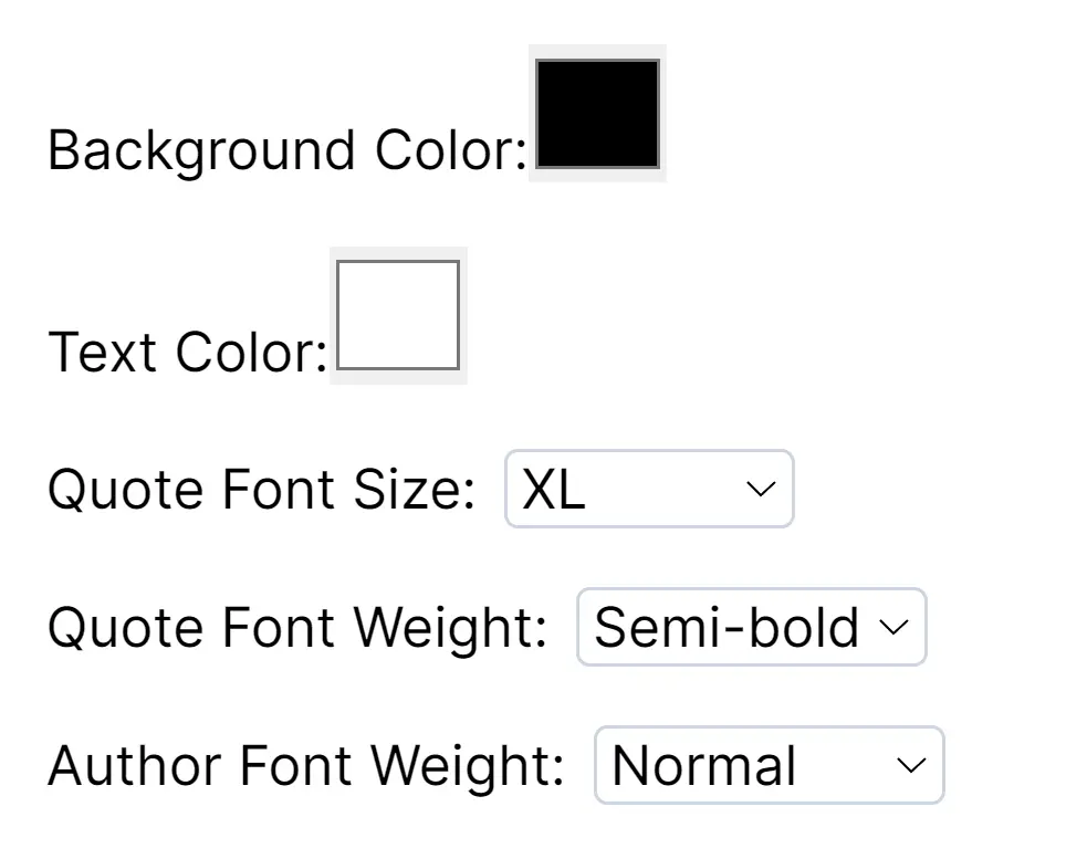 AI Quote Maker Options
