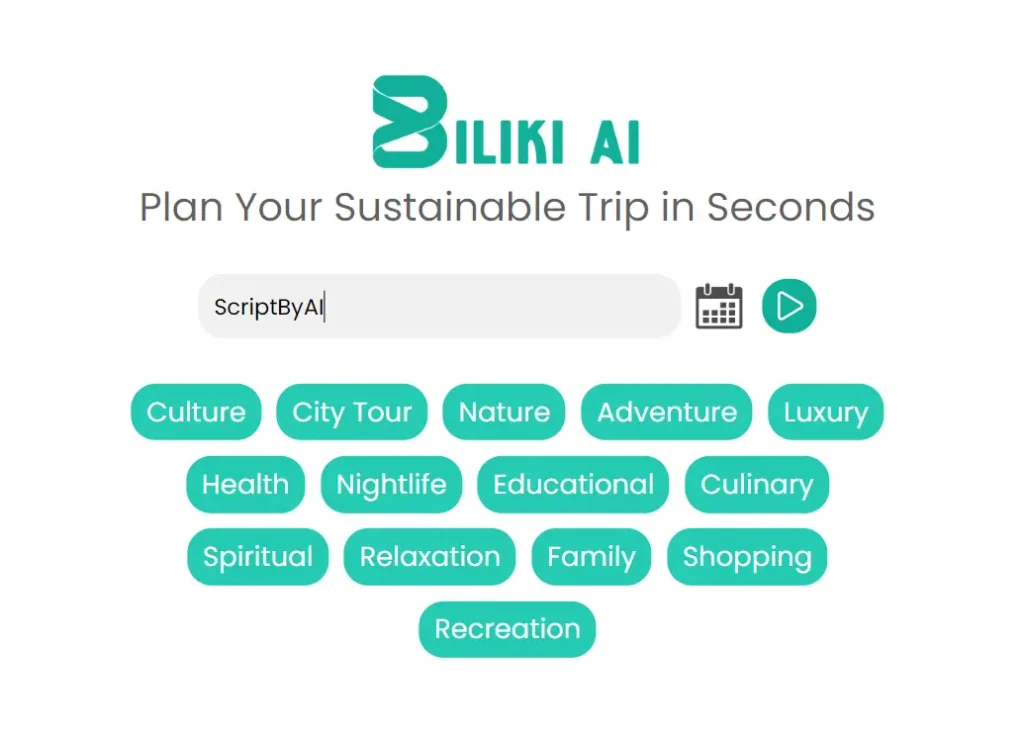 Biliki Trip Planner Destination