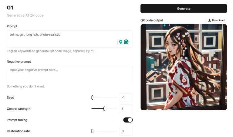 QRBTF AI QR Code Generator