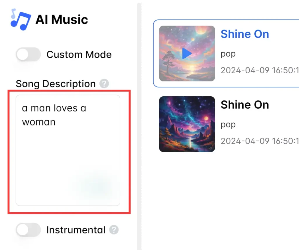 Suno AI Music Generator Prompt