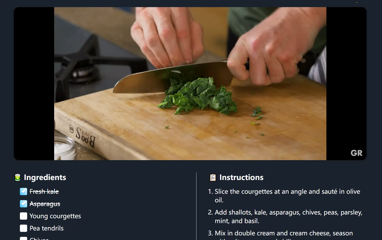 Turn YouTube Cooking Videos Into Recipes Reel2recipe AI