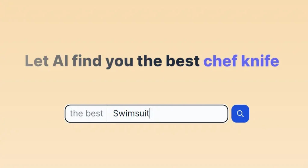 Vibecheck Market AI Shopping Search