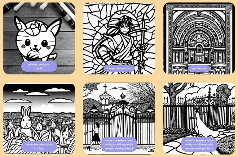 coloring-page-anything