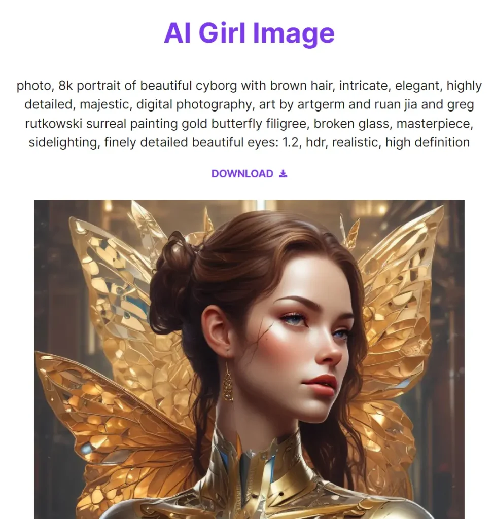 AI Girl Generator Advanced Prompt