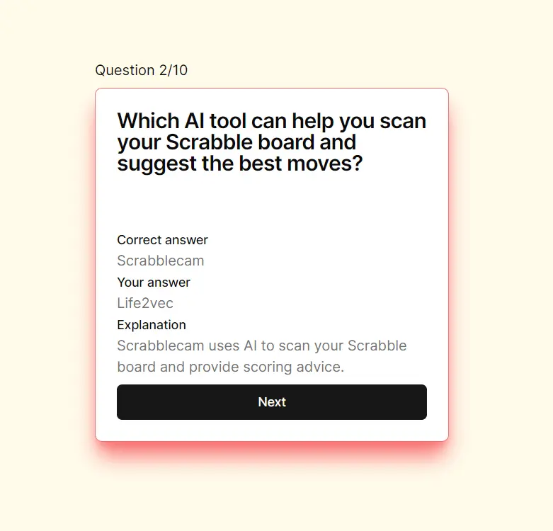 Do I Understand AI Question