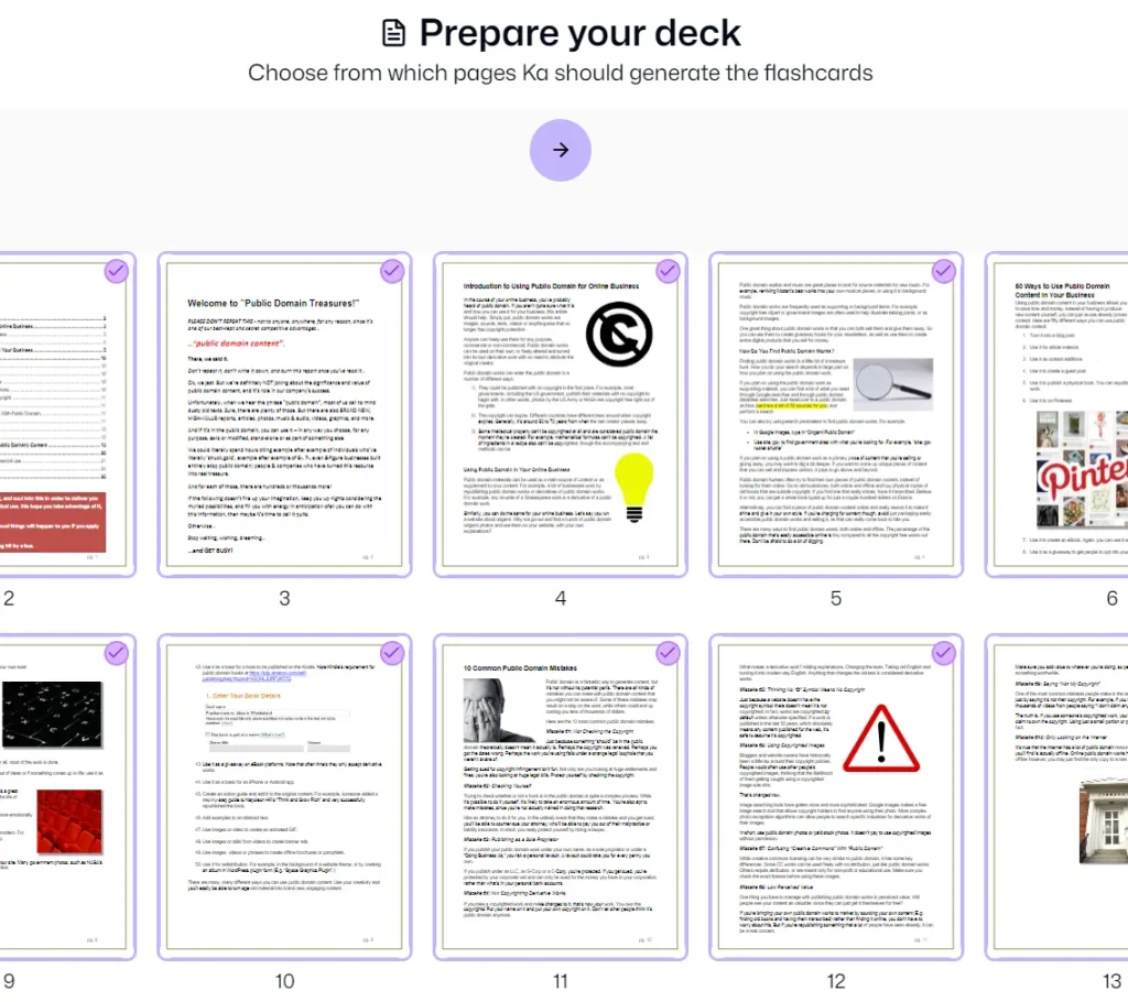 Flashka AI Prepare Deck