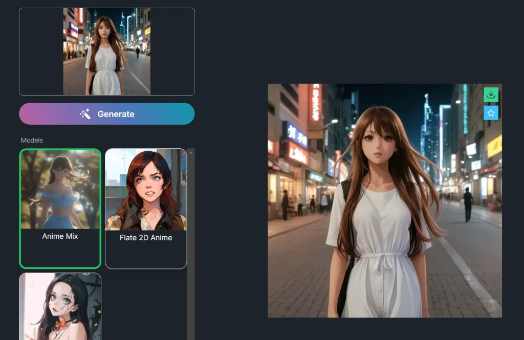 AI Anime Generator Photo To Image