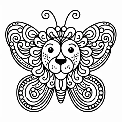 butterfly-lion
