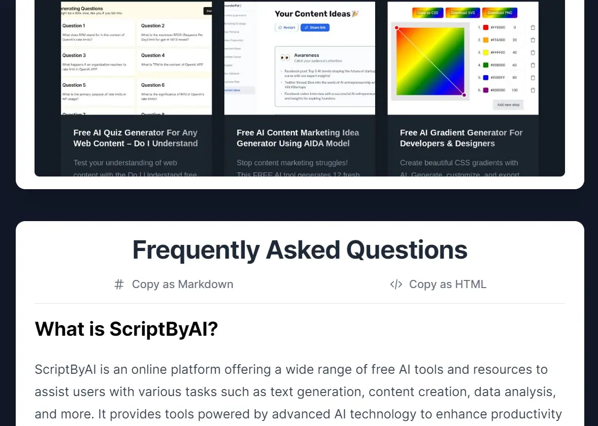 faq-generator-website