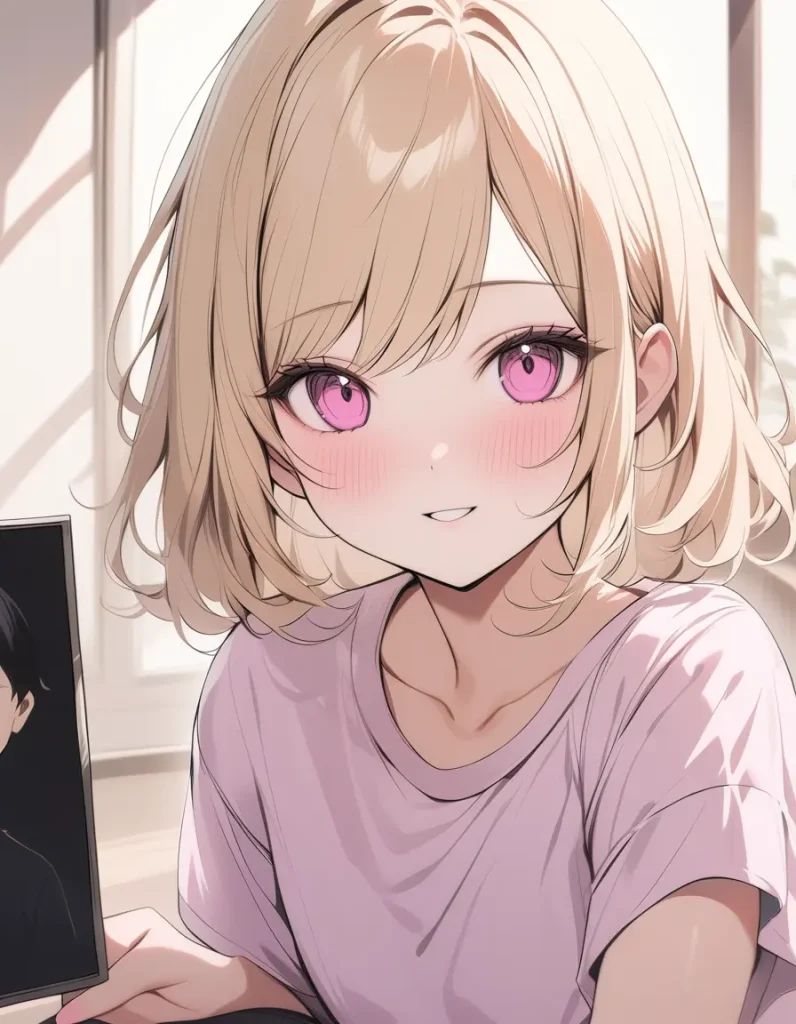 AI Anime Generator Blonde Girl