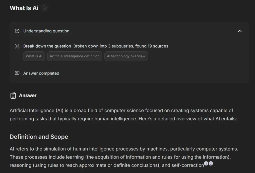 Felo AI Search Engine What Is AI