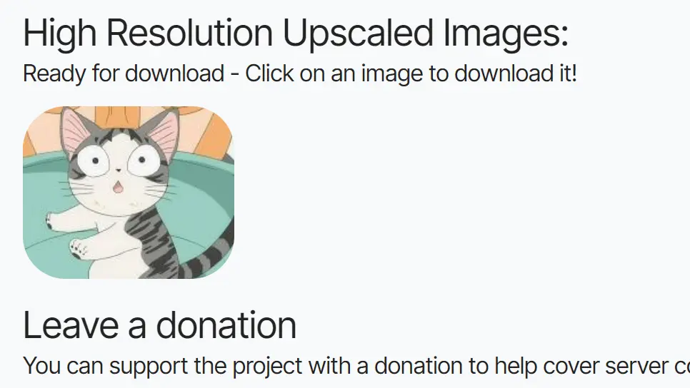 Free AI Image Upscaling Result