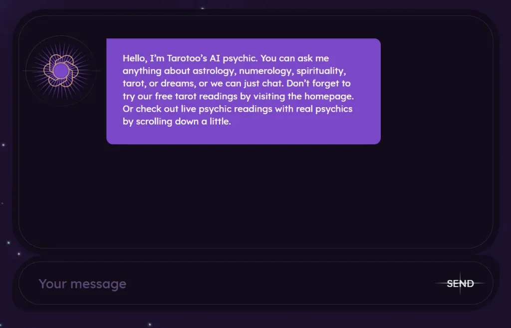 AI Psychic Chat