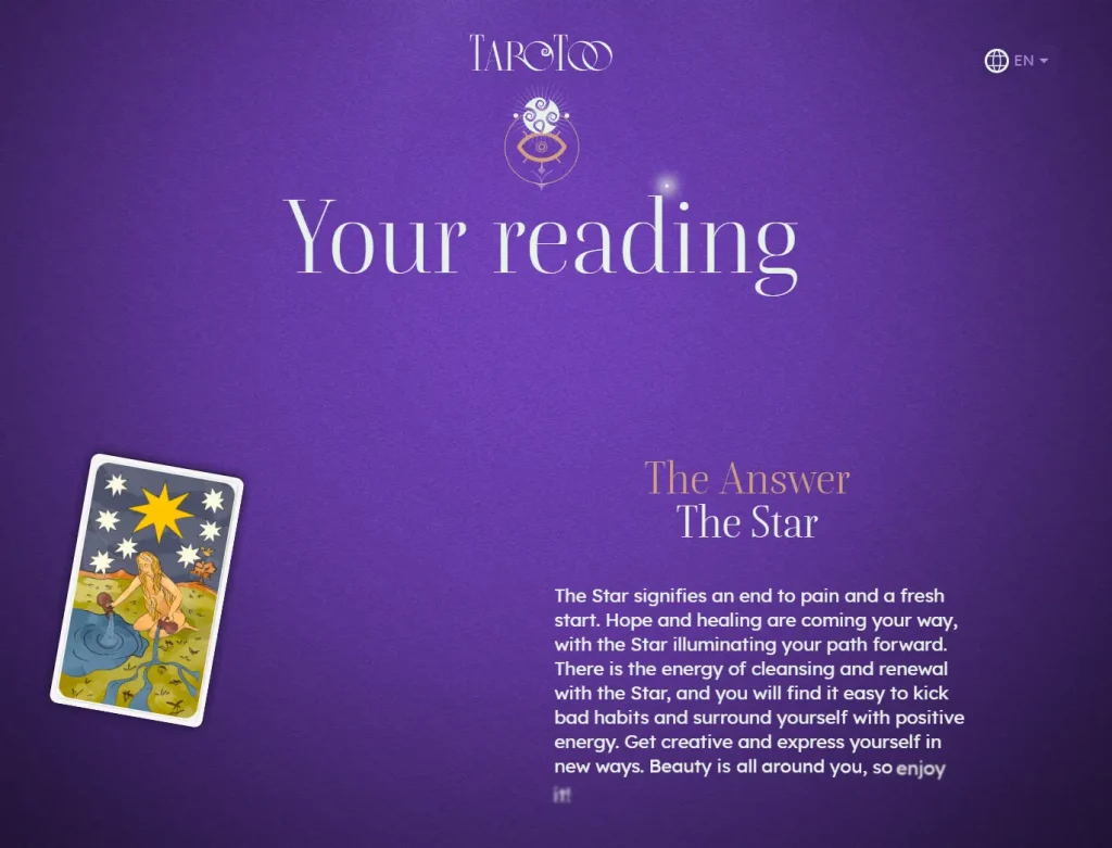 Free Single Card Tarot Reading