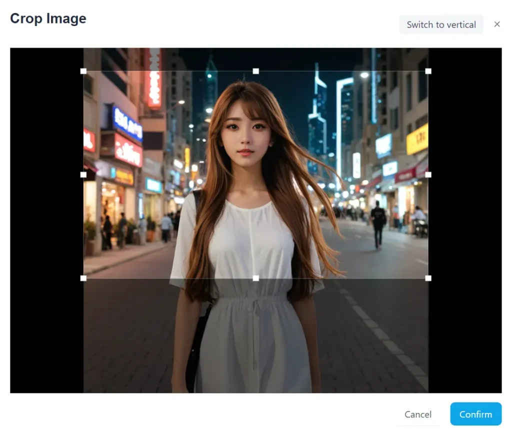 ImageToVideo AI Crop