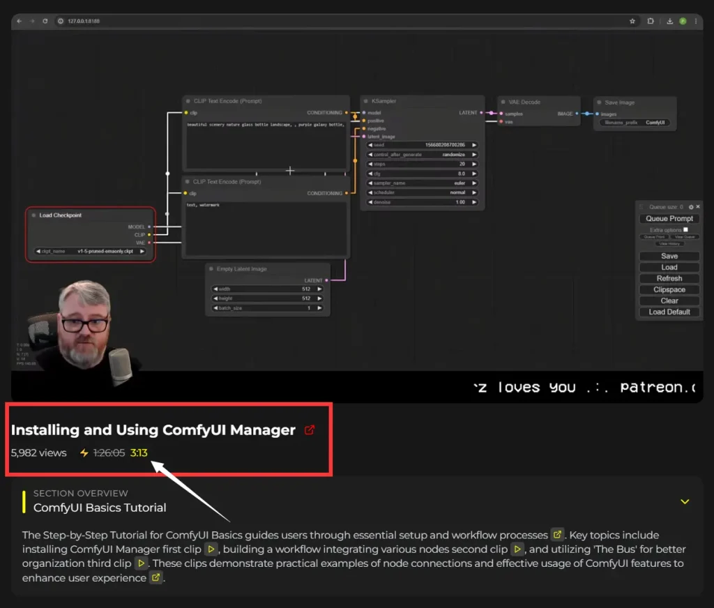 Installing and Using ComfyUI Manager Clip