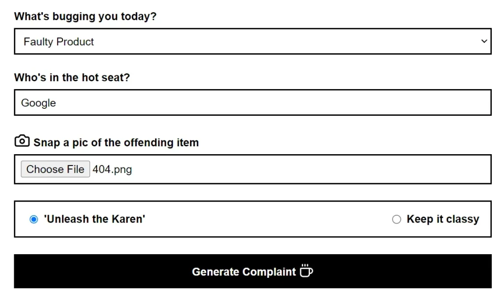 Sincerely Karen Product