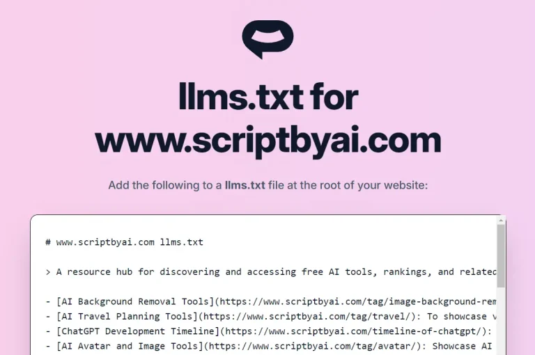 llms-txt-generator