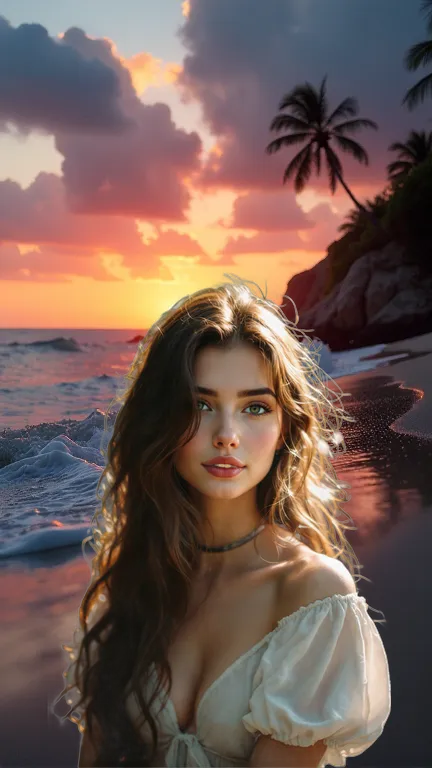 Combine Girl Beach Girl