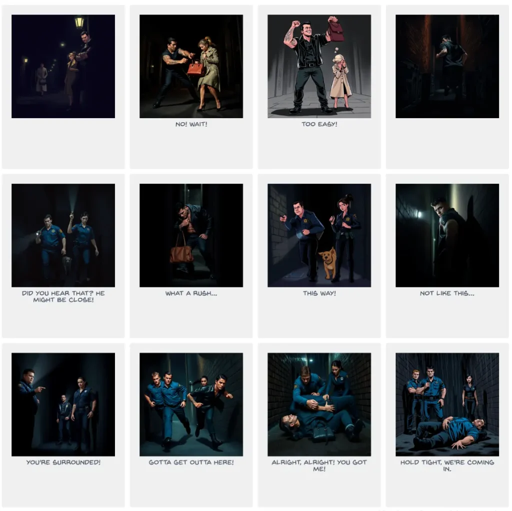 DARK ALLEYS AND DESPERATE THIEVES