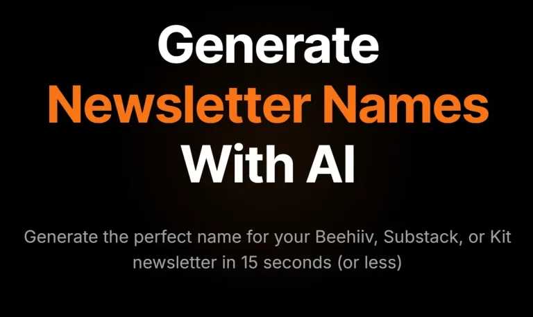 generate-unique-newsletter-names
