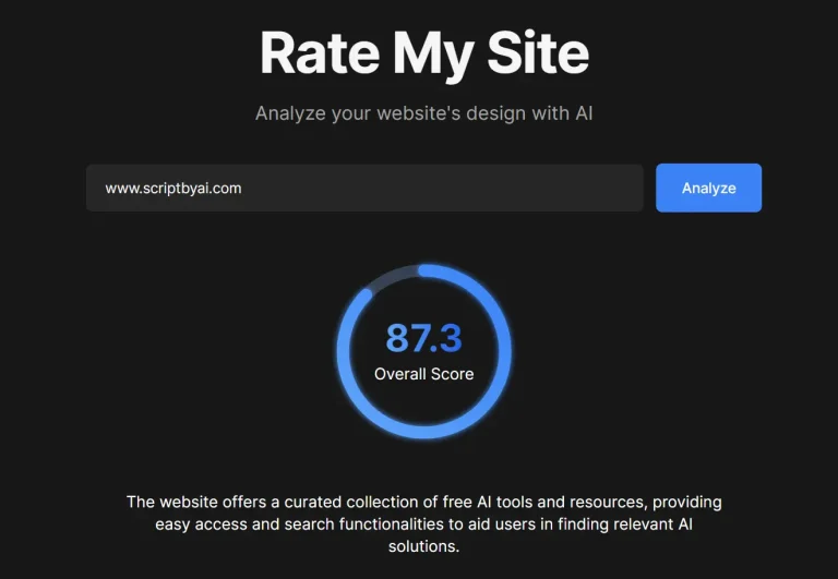 website-analysis-rate