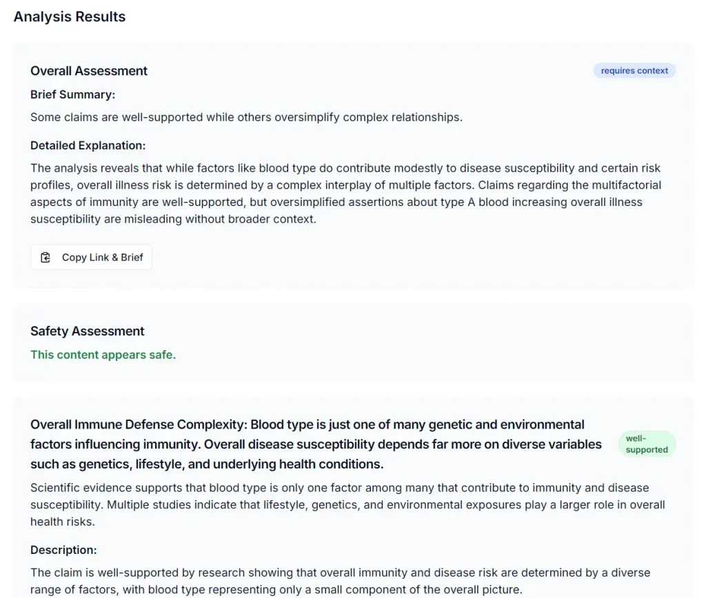 CheckMate Blood A Result